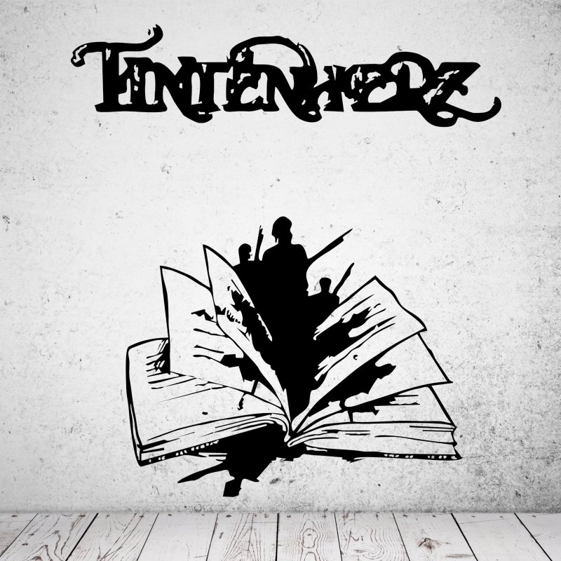 Preview: 46198 Tintenherz - Heraus lesen Wandsticker